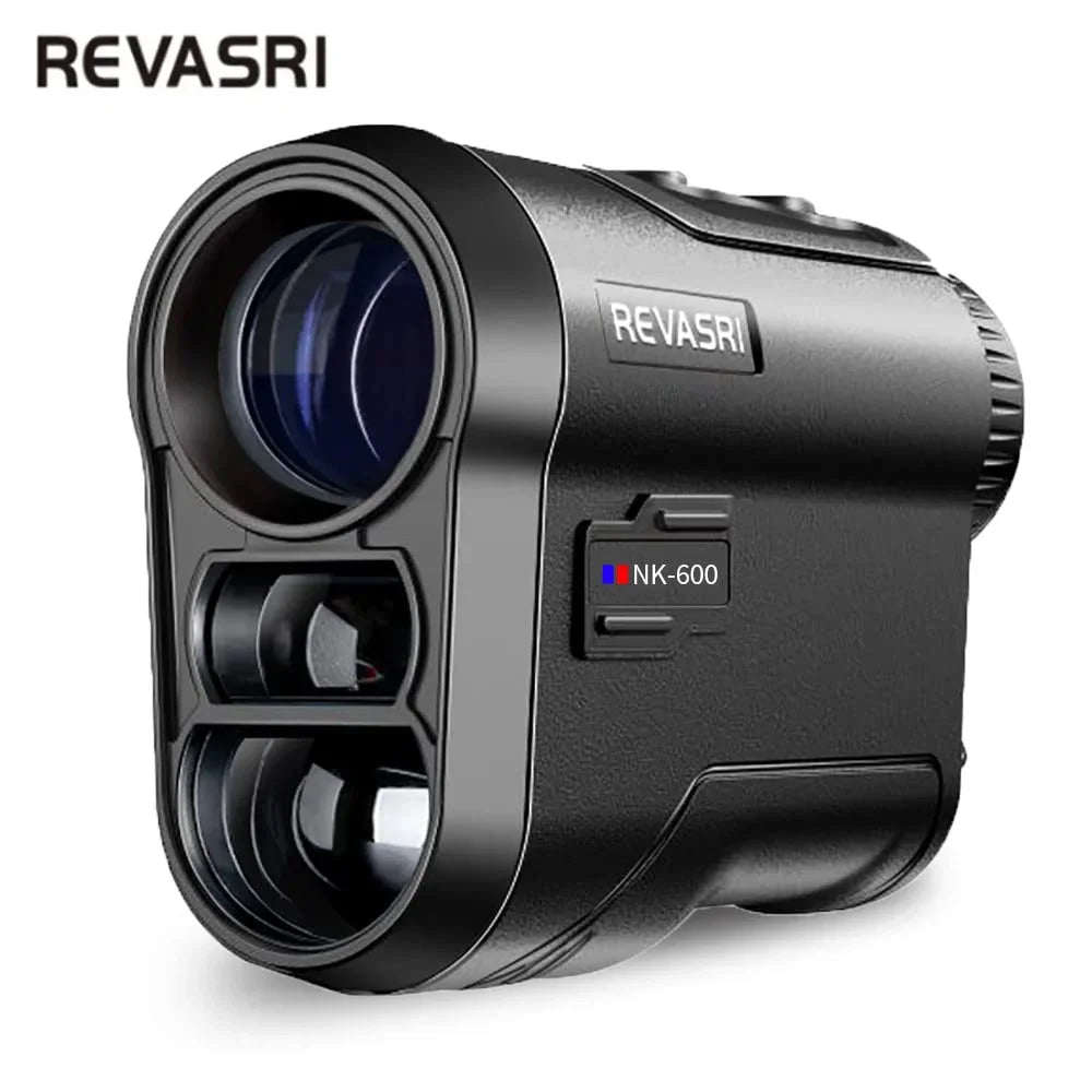 600M/Yard Golf Laser Rangefinder with Slope Compensation Flagpole Lock Vibration USB-C Rechargeable for Golfing